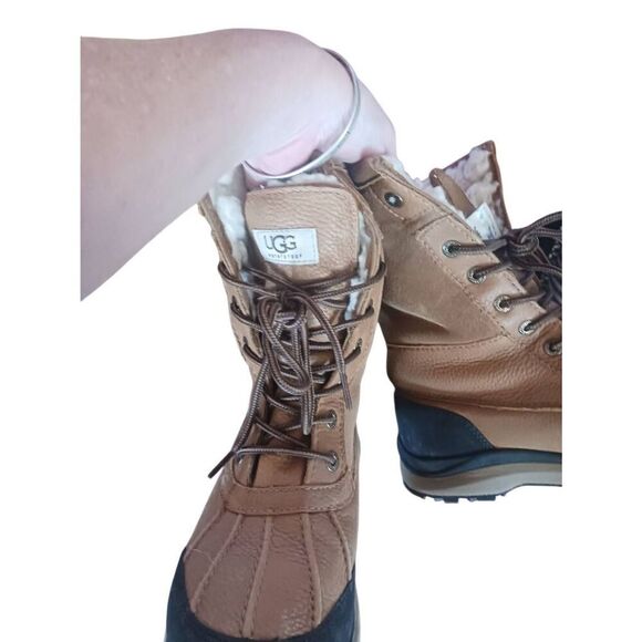 Ugg Australia 8 5 women's waterproof sherpa lined Adirondack - Picture 3 of 8